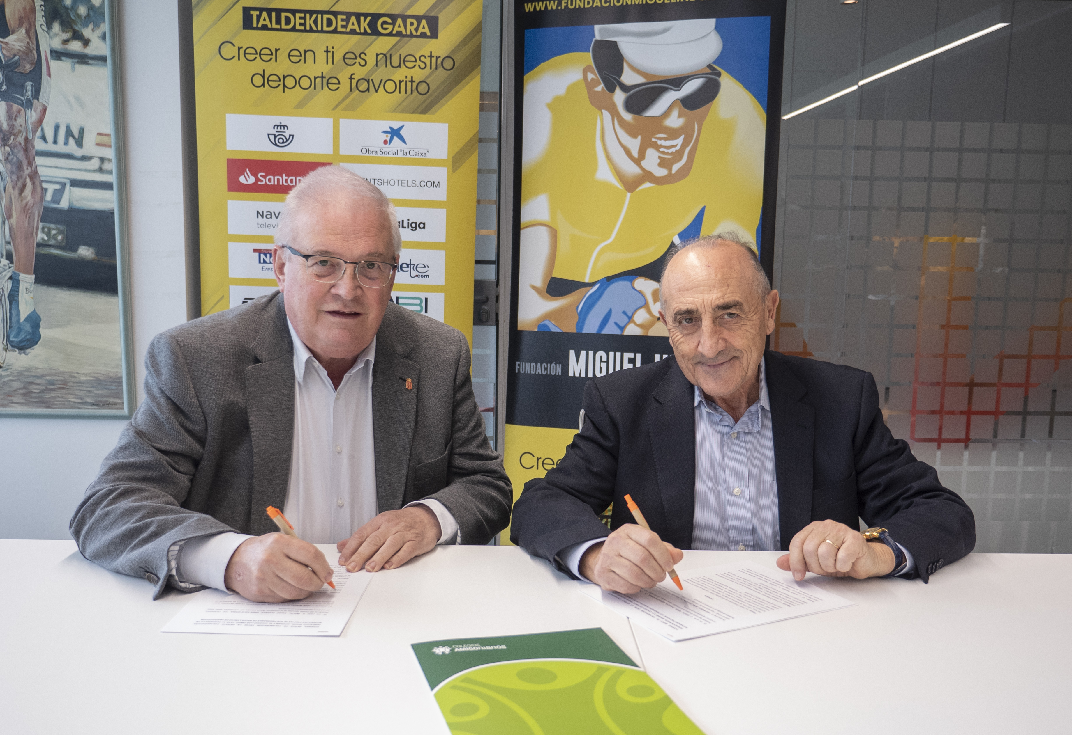 Convenio de colaboraci&oacute;n con el Colegio Amig&oacute;